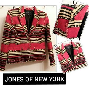 Sz 12 Blazer Jones of New York Signature